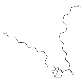 1-(5-tetradecyl-4,5-dihydrooxazol-3-yl)pentadecan-1-one Structure