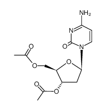 2'-deoxy-3',5'-di-O-acetylcytidine Structure