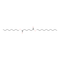 Hexanedioic acid, mixed decyl and octyl esters结构式