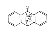 1,7,7-Trichloro-dibenzobicyclo[2.2.2]octadien-8-on Structure