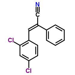 3-(2,4-Dichloro-phenyl)-2-phenyl-acrylonitrile Structure