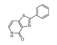 2-phenyl[1,3]thiazolo[4,5-c]pyridin-4(5H)-one Structure