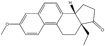 13α-Ethyl-3-methoxygona-1,3,5,7,9-penten-17-one结构式