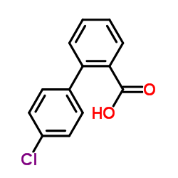 4'-Chloro-2-biphenylcarboxylic acid Structure