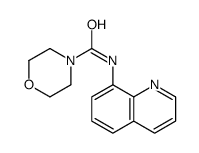 4-Morpholinecarboxamide,N-8-quinolinyl-(9CI)结构式