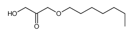 1-heptoxy-3-hydroxypropan-2-one Structure