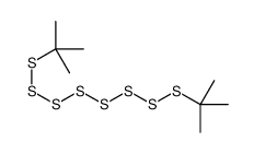 2-(tert-butyloctasulfanyl)-2-methylpropane Structure