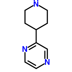 2-(piperidin-4-yl)pyrazine dihydrochloride Structure