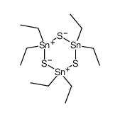 hexaethyl-cyclotristannathiane结构式