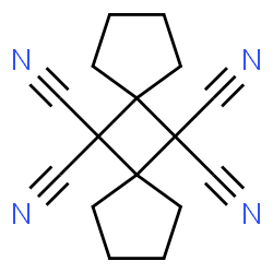 Dispiro[4.1.4.1]dodecane-6,6,12,12-tetracarbonitrile structure