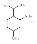 5-methyl-2-propan-2-yl-cyclohexan-1-amine结构式