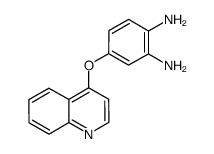 4-(quinolin-4-yloxy)-benzene-1,2-diamine结构式