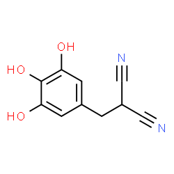 Propanedinitrile, [(3,4,5-trihydroxyphenyl)methyl]- (9CI) Structure