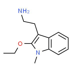 1H-Indole-3-ethanamine,2-ethoxy-1-methyl-(9CI)结构式