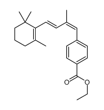 ethyl 4-[(1E,3E)-2-methyl-4-(2,6,6-trimethylcyclohexen-1-yl)buta-1,3-dienyl]benzoate结构式