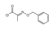 2-benzyloxyimino-propionyl chloride Structure