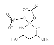 Platinum,bis(nitrato-O)(2,4-pentanediamine-N,N')-, [SP-4-2-[S-(R*,R*)]]- (9CI) structure