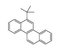 6-tert-butylchrysene Structure