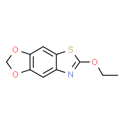 1,3-Dioxolo[4,5-f]benzothiazole,6-ethoxy-(9CI) structure