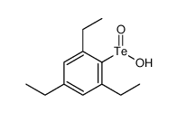 2,4,6-triethylbenzenetellurinic acid结构式