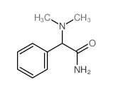 2-(dimethylamino)-2-phenylacetamide结构式