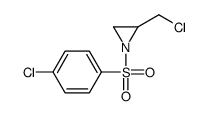 2-(chloromethyl)-1-(4-chlorophenyl)sulfonylaziridine Structure