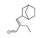 2-(bicyclo[2.2.1]hept-2-ylmethylene)butyraldehyde structure