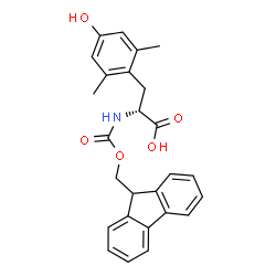 Fmoc-D-2,6-Dimethyltyrosine structure
