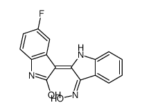 5'-Fluoroindirubinoxime Structure