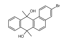 3-bromo-7,12-dimethyl-7,12-dihydrotetraphene-7,12-diol Structure