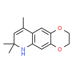 1,4-Dioxino[2,3-g]quinoline,2,3,6,7-tetrahydro-7,7,9-trimethyl-结构式