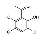 1-(3,5-dichloro-2,6-dihydroxyphenyl)ethanone Structure