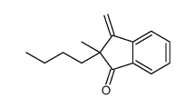 2-butyl-2-methyl-3-methylideneinden-1-one Structure