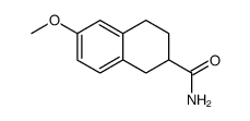 6-methoxy-1,2,3,4-tetrahydro-[2]naphthoic acid amide Structure