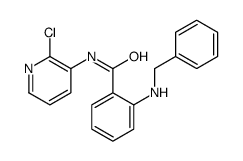 2-(benzylamino)-N-(2-chloropyridin-3-yl)benzamide结构式