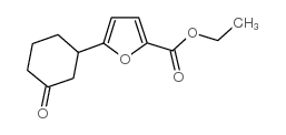 ETHYL 5-(3-OXOCYCLOHEXYL)-2-FUROATE structure