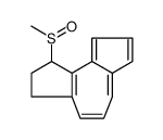 1H-Cyclopent[e]azulene, 2,3-dihydro-1-(methylsulfinyl)结构式