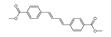 (1E,3E)-1,4-di(p-methoxycarbonylphenyl)buta-1,3-diene结构式