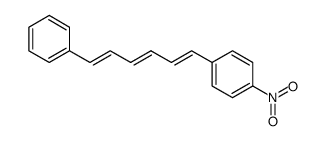 1-nitro-4-((1E,3E,5E)-6-phenylhexa-1,3,5-trienyl)benzene结构式
