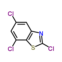 2,5,7-Trichlorobenzo[d]thiazole Structure