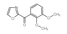 2-(2,3-DIMETHOXYBENZOYL)OXAZOLE Structure