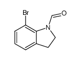 7-bromo-N-formylindoline Structure