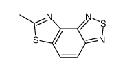 Thiazolo[4,5-e]-2,1,3-benzothiadiazole, 7-methyl- (6CI,7CI) structure