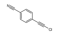 4-(2-chloroethynyl)benzonitrile Structure