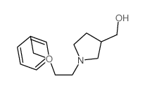 [1-(2-phenylmethoxyethyl)pyrrolidin-3-yl]methanol结构式