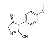 3-(4-methylsulfanylphenyl)imidazolidine-2,4-dione结构式