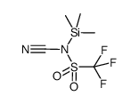 [CF3SO2N(CN)(Si(CH3)3)]结构式