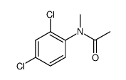 N-(2,4-dichlorophenyl)-N-methylacetamide structure