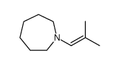 1H-Azepine, hexahydro-1-(2-methyl-1-propen-1-yl) Structure