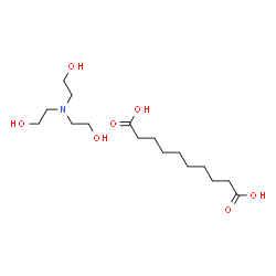 sebacic acid, compound with 2,2',2''-nitrilotriethanol (1:1) picture